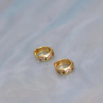 Pastel Stone Petite Hoop Earrings - Junk Jewels