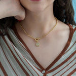 Retro Multi-Charm Chunky Chain Necklace - Junk Jewels