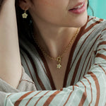 Retro Multi-Charm Chunky Chain Necklace - Junk Jewels