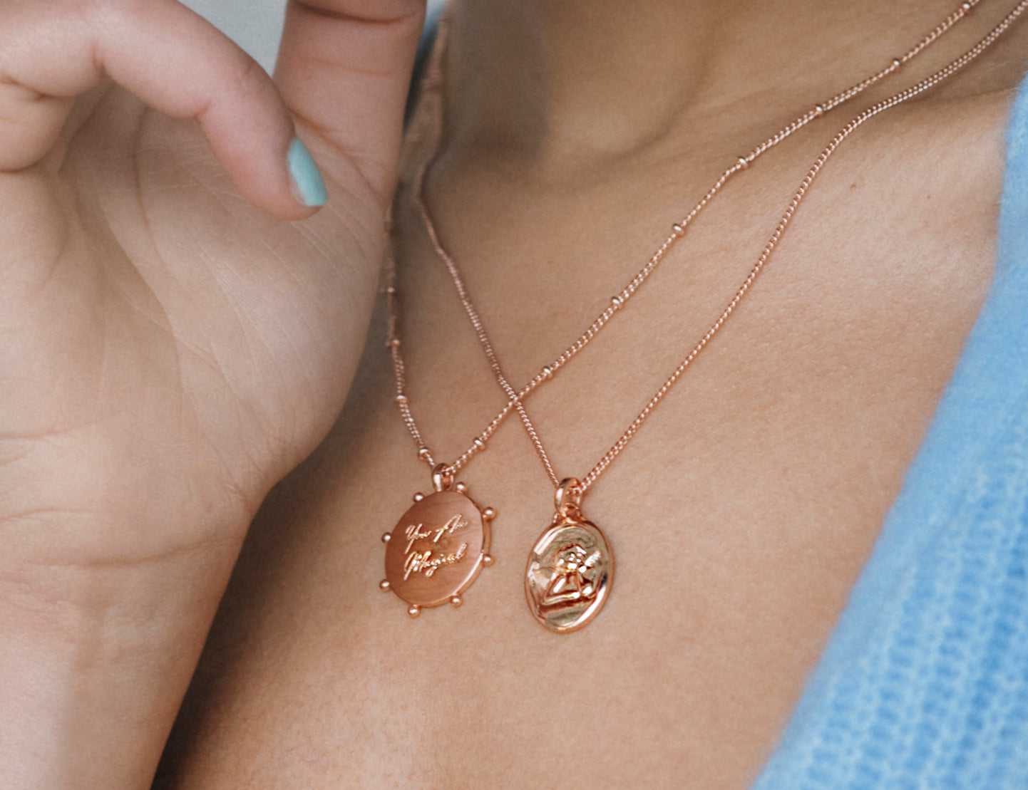 Cherub Necklace - Junk Jewels