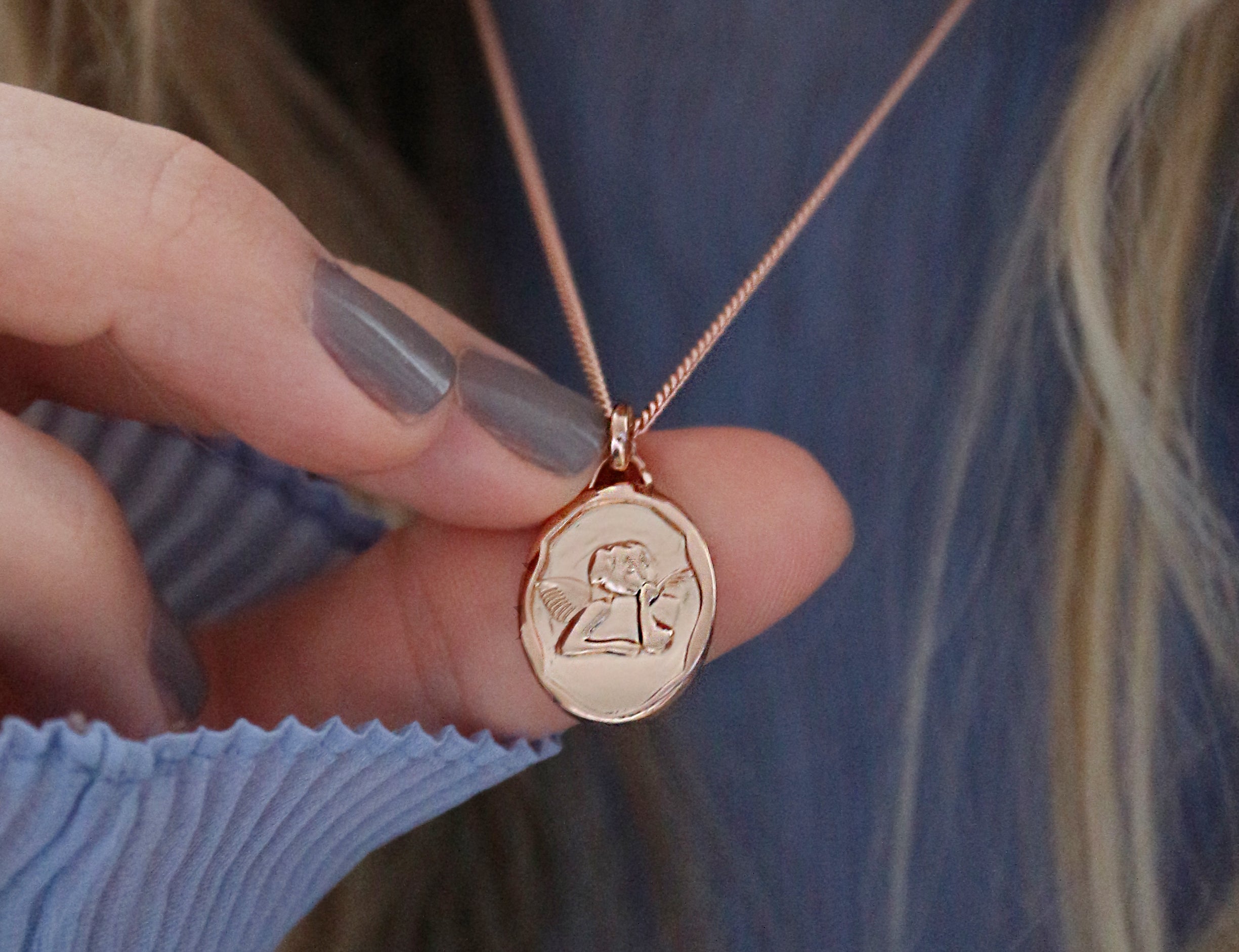 Cherub Necklace - Junk Jewels