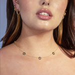 Triple Daisy Chain Necklace - Junk Jewels