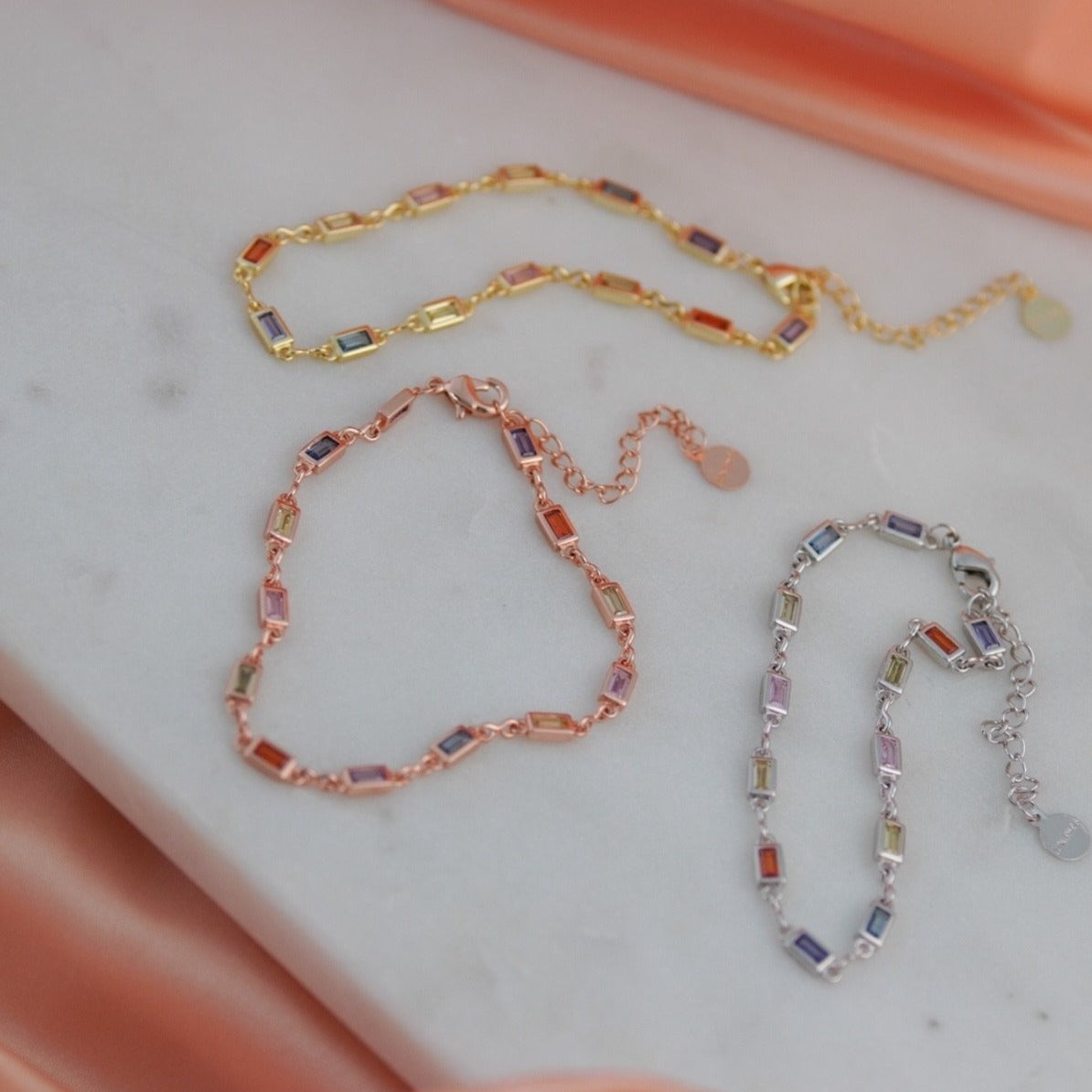 Rainbow Channel Bracelet - Junk Jewels
