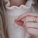 Karma Circle Necklace - Junk Jewels