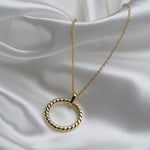 Karma Circle Necklace - Junk Jewels