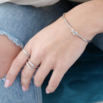 'I Couldn't Tie The Knot Without You' Bridesmaid Bangle - Junk Jewels