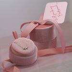 'Will you be my Bridesmaid' | Jewelled Necklace Gift Box with Pink Gift Tag - Junk Jewels