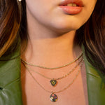Kaleidoscope Gemstone Rainbow Necklace - Junk Jewels