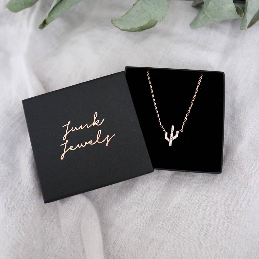 Cactus Necklace - Junk Jewels