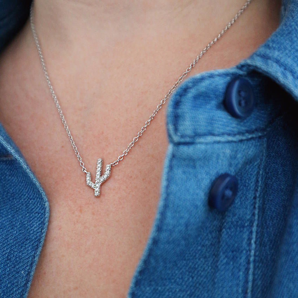 Cactus Necklace - Junk Jewels