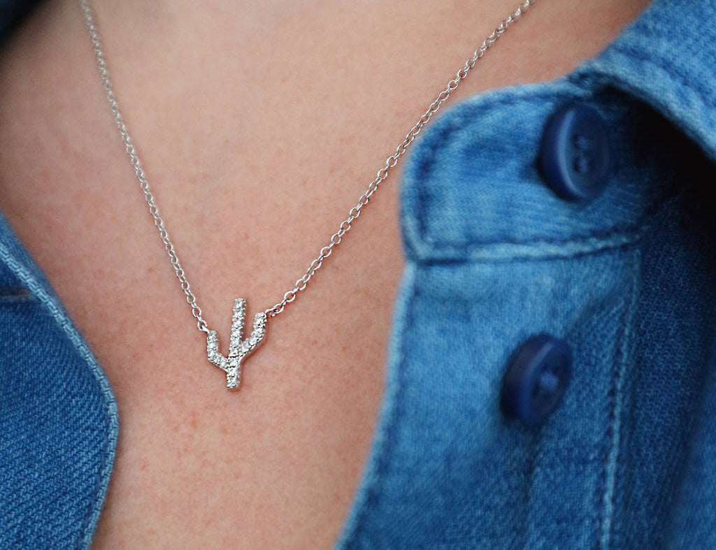 Cactus Necklace - Junk Jewels