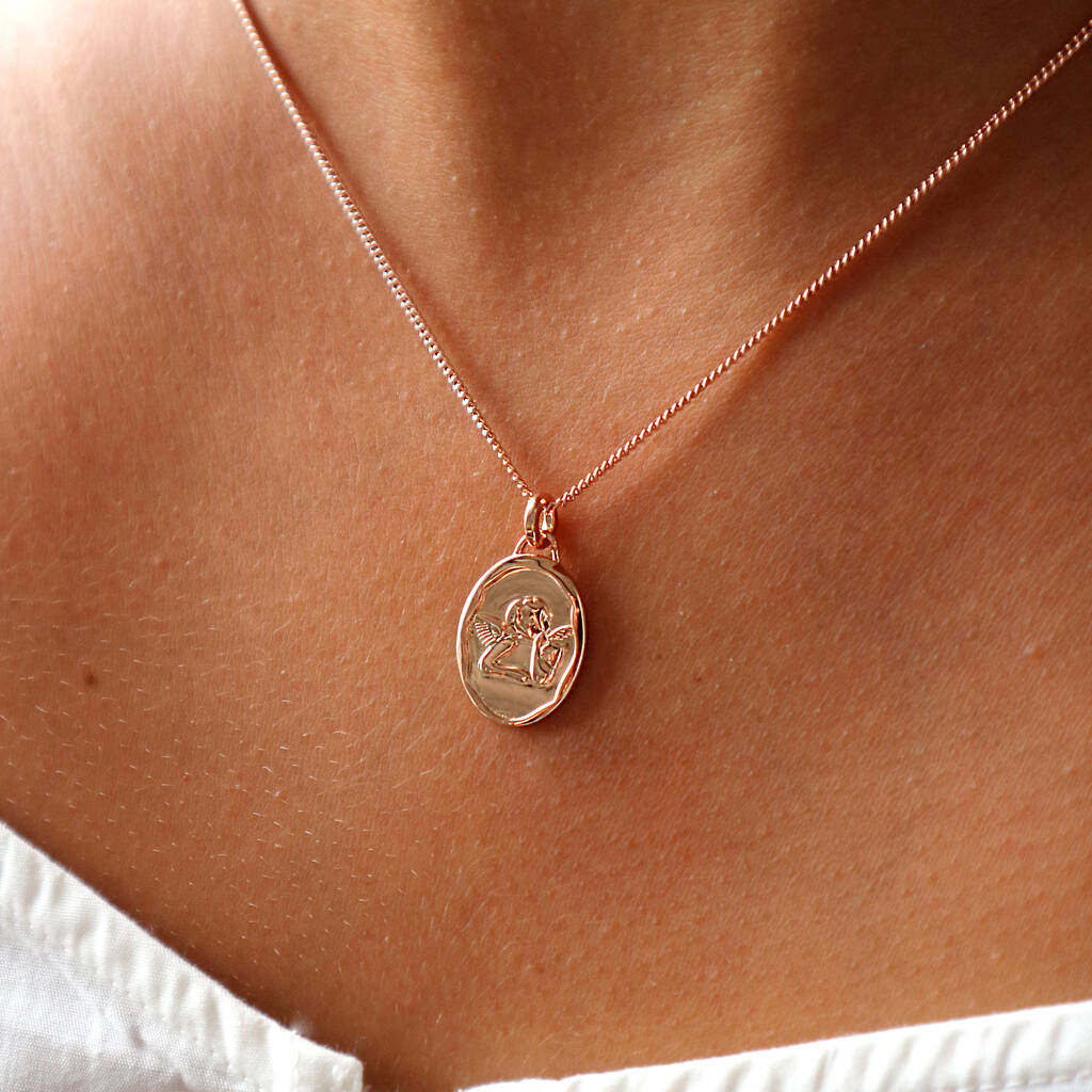 Cherub Necklace - Junk Jewels