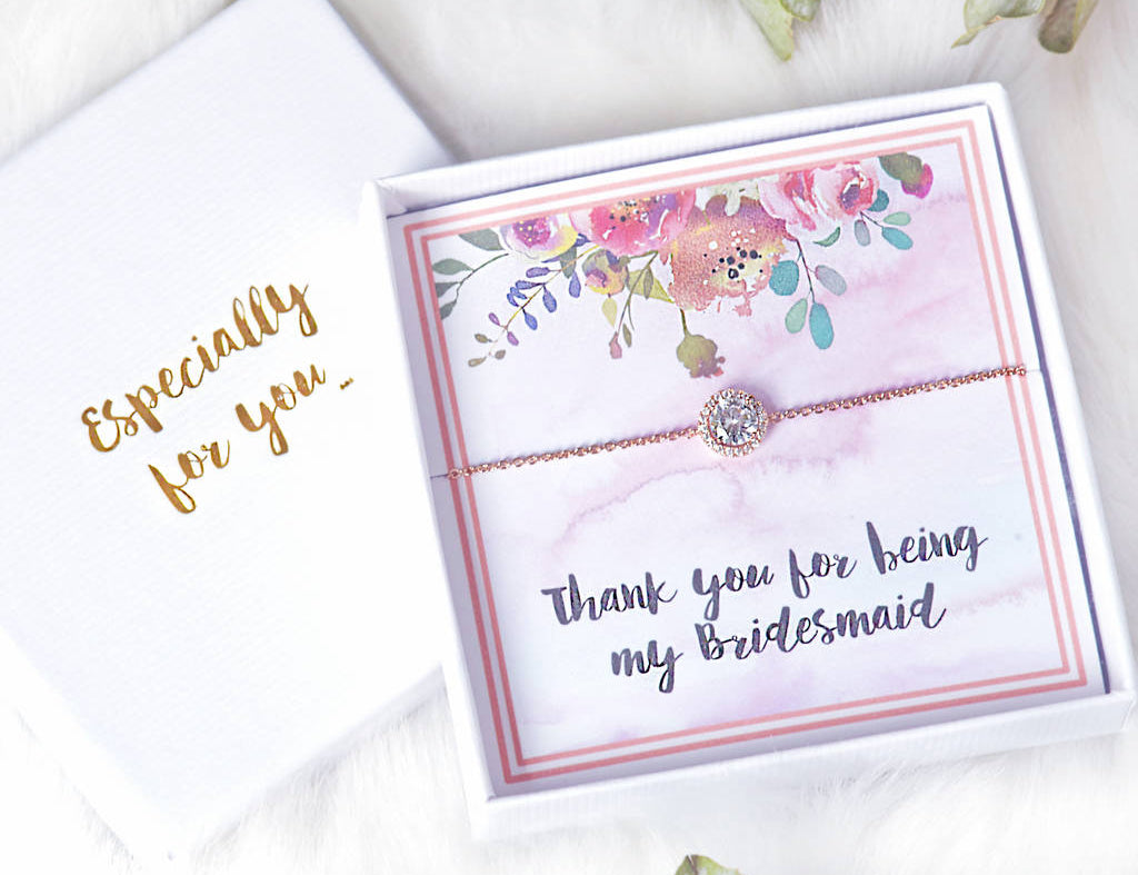 Delicate Jewel Bracelet Bridesmaid Gift - Junk Jewels