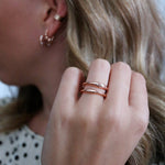 Double Bar Ring - Junk Jewels