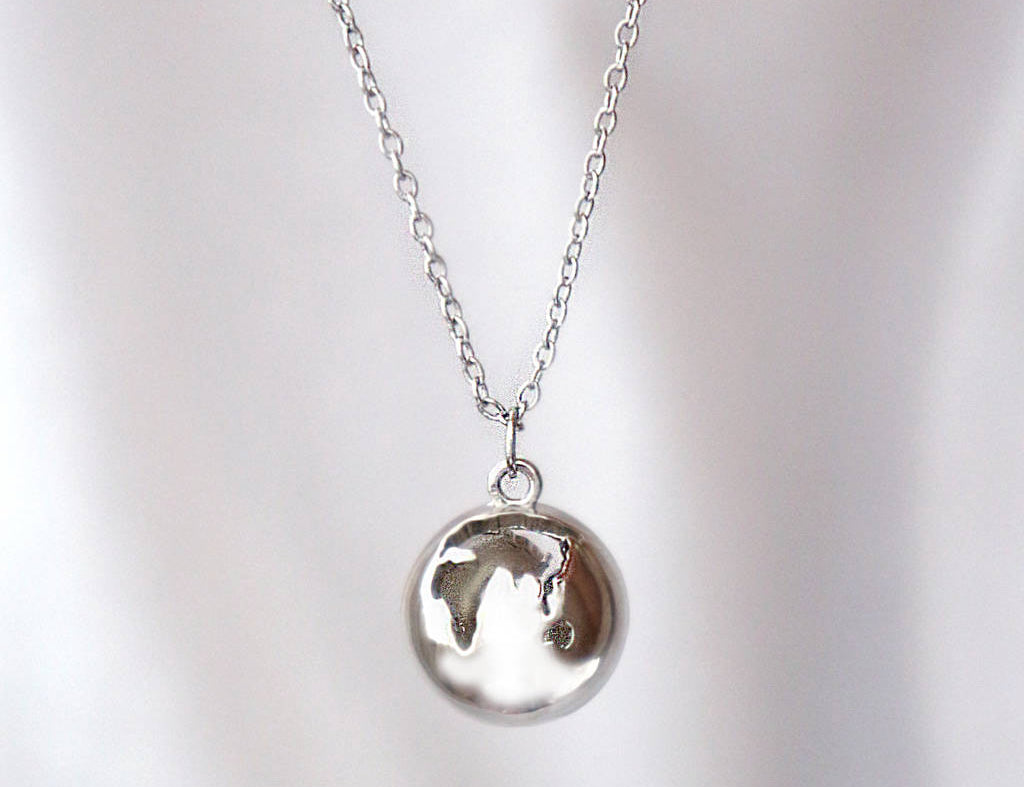 Globe Necklace - Junk Jewels