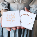 'I Couldn't Tie The Knot Without You' Bridesmaid Bangle - Junk Jewels