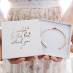 'I Couldn't Tie The Knot Without You' Bridesmaid Bangle - Junk Jewels
