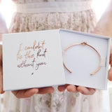 'I Couldn't Tie The Knot Without You' Bridesmaid Bangle - Junk Jewels
