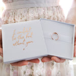 'I Couldn't Tie The Knot Without You' Bridesmaid Ring - Junk Jewels