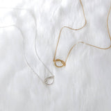 Infinity Knot Necklace Bridesmaid Gift - Junk Jewels