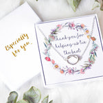 Infinity Knot Necklace Bridesmaid Gift - Junk Jewels