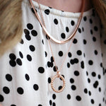 Karma Circle Necklace - Junk Jewels