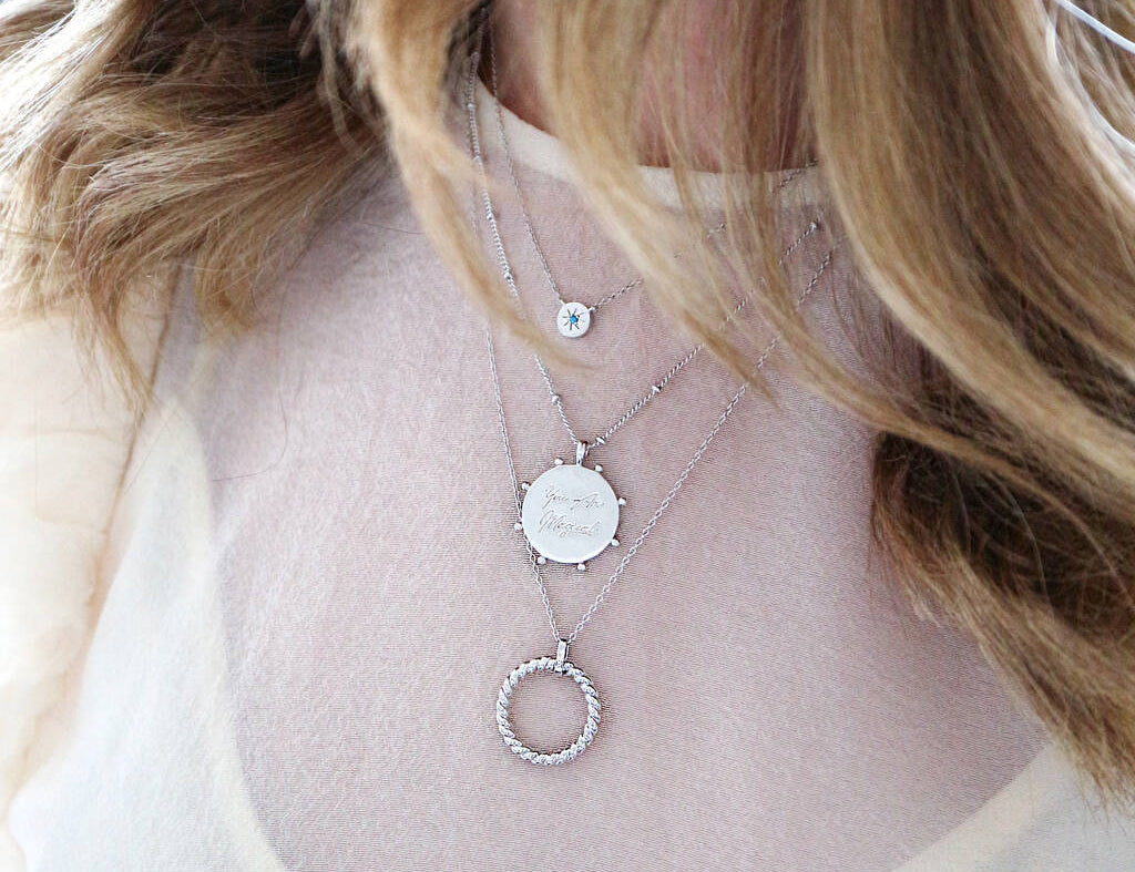 Karma Circle Necklace - Junk Jewels
