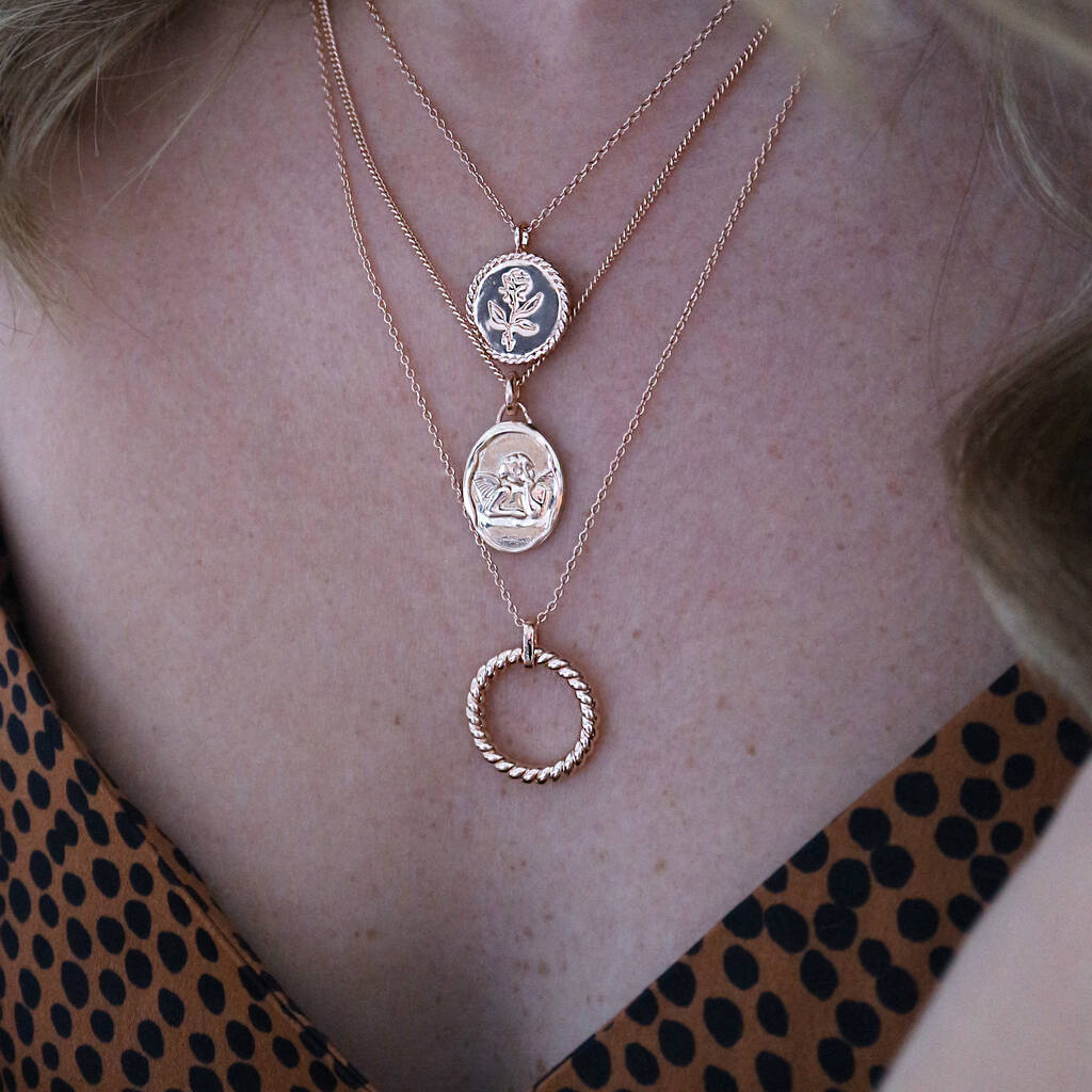 Karma Circle Necklace - Junk Jewels