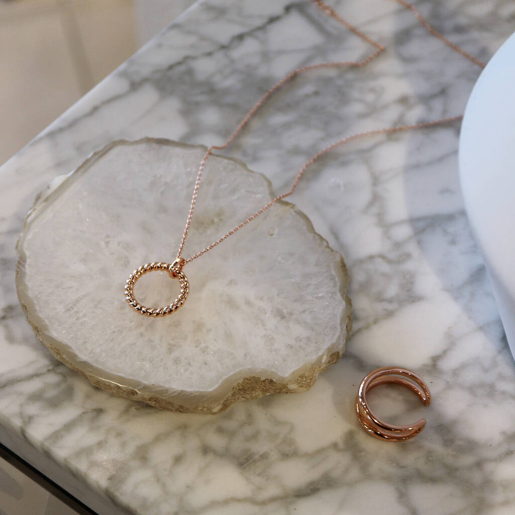 Karma Circle Necklace - Junk Jewels