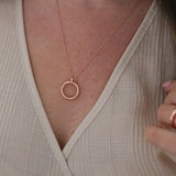 Karma Circle Necklace - Junk Jewels