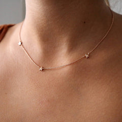 Triple Star Necklace - Junk Jewels