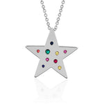Rainbow Star Necklace - Junk Jewels