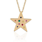 Rainbow Star Necklace - Junk Jewels