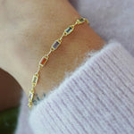 Rainbow Channel Bracelet - Junk Jewels