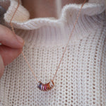 Rainbow Discs Necklace - Junk Jewels