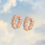 Starry Huggie Hoop Earrings - Junk Jewels