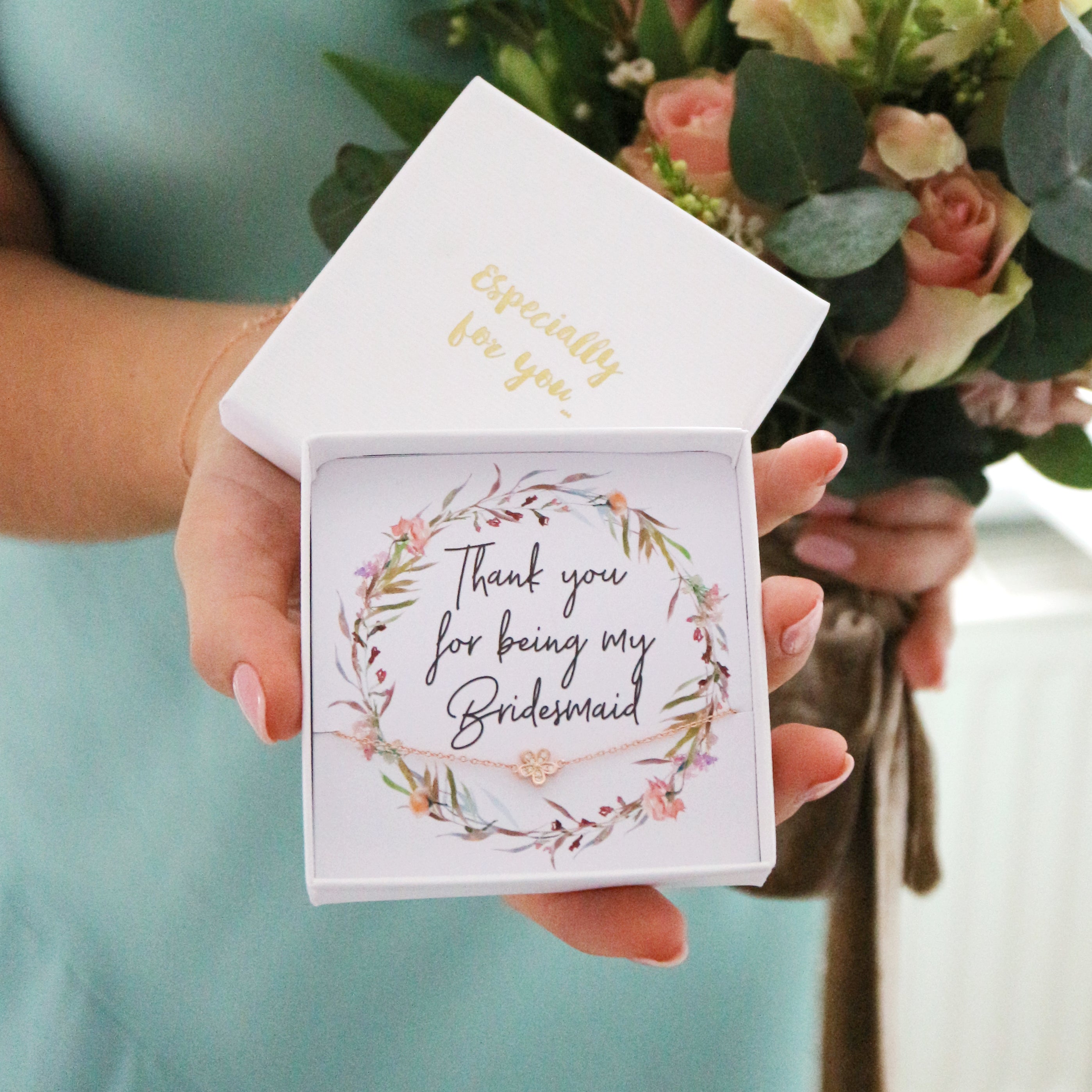 Thank you for deals being my bridesmaid bracelet