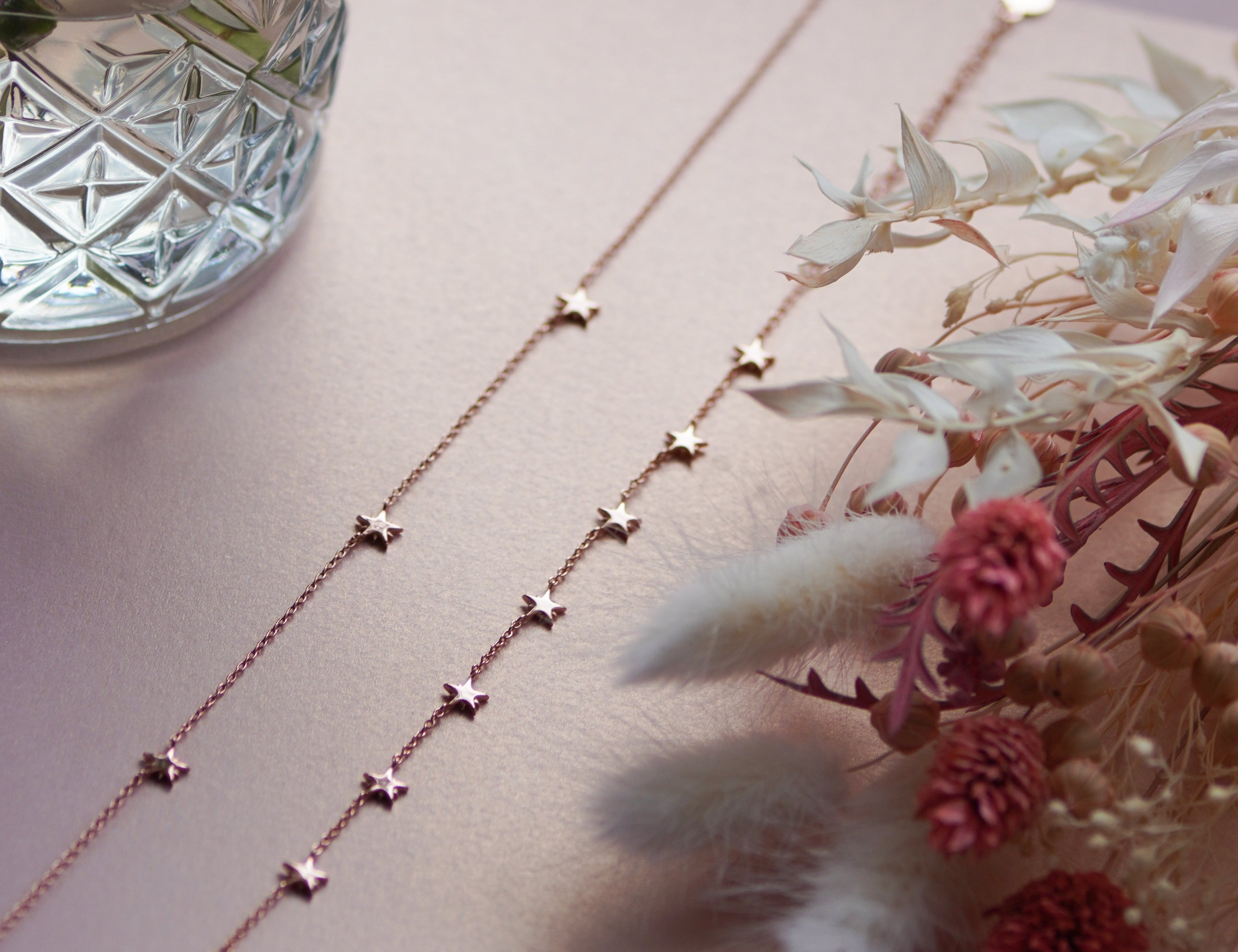 Starry Necklace and Bracelet Gift Set - Junk Jewels