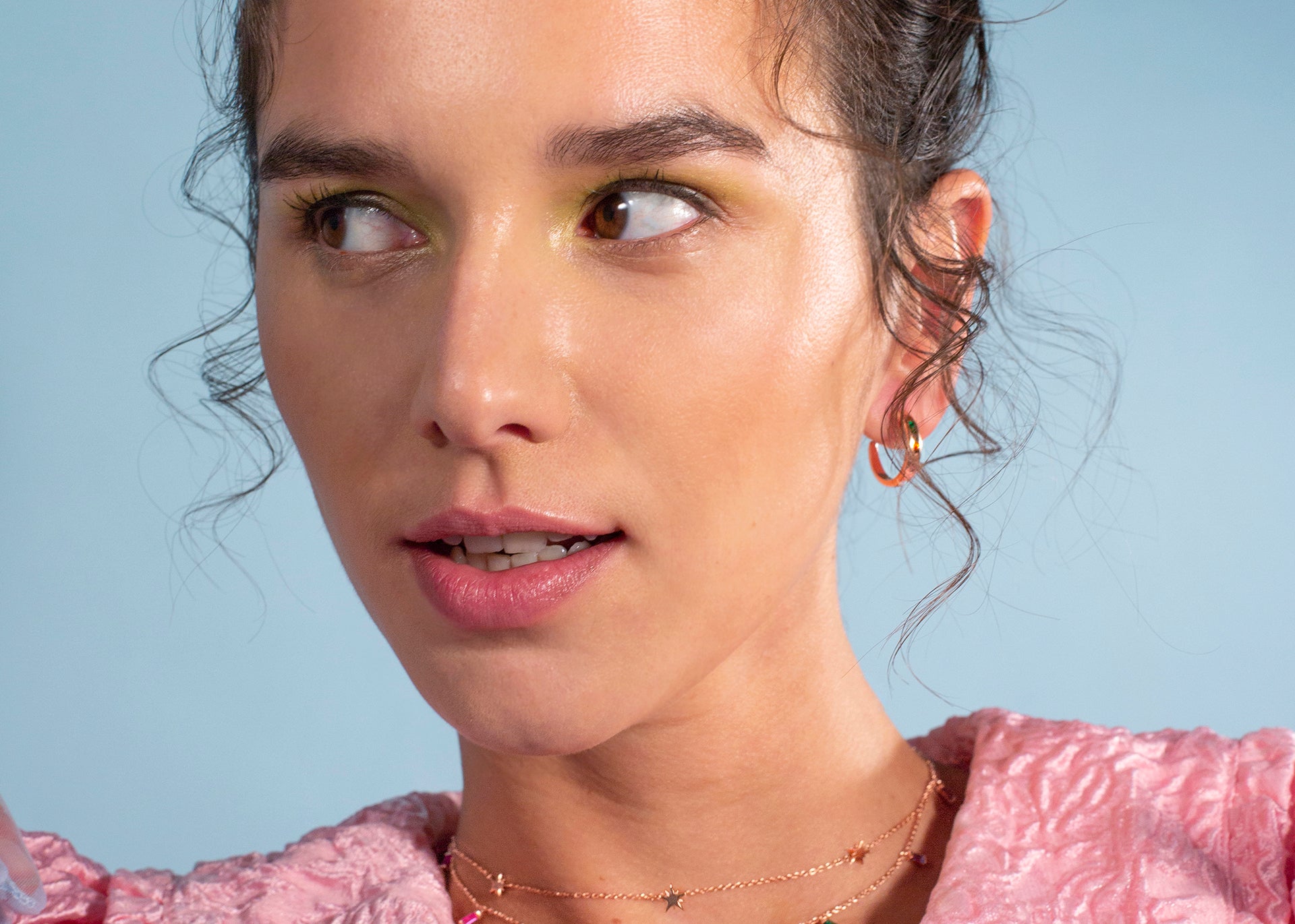 Rainbow Jewelled Necklace - Junk Jewels