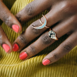 World Map Signet Ring - Junk Jewels