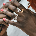 World Map Signet Ring - Junk Jewels